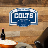 Indianapolis Colts USA Embossed Steel Wall Sign, 11" x 17" - NFL Home