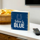 Indianapolis Colts Plock, Down Home Fans, 6x6 - NFL Home