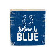Indianapolis Colts Plock, Down Home Fans, 6x6 - NFL Home
