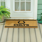 Indianapolis Colts Large One Color Coir Mat, 36"x24" - NFL