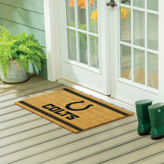 Indianapolis Colts Large One Color Coir Mat, 36"x24" - NFL
