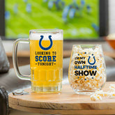 Indianapolis Colts, Stemless 17OZ Wine & Beer 16 OZ Gift Set - NFL