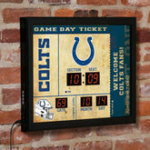Scoreboard Wall Clock, Indianapolis Colts - NFL Home