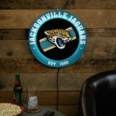 Jacksonville Jaguars, Metal Lite, Round - NFL