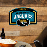 Jacksonville Jaguars USA Embossed Steel Wall Sign, 11" x 17" - NFL Home