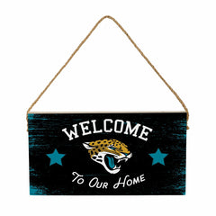 Jacksonville Jaguars Wood Wall Sign, 6x11 - NFL Home