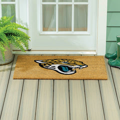 Jacksonville Jaguars Large Full Color Coir Mat, 36"x24" - NFL