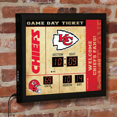 Scoreboard Wall Clock, Kansas City Chiefs - NFL Home