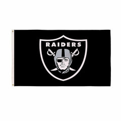 Las Vegas Raiders Single Sided Estate Flag with 2 Grommets, 3'x5' - NFL Home