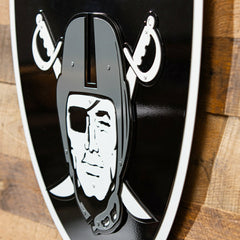 LAS VEGAS RAIDERS Premier Metal Wall Art - NFL Home