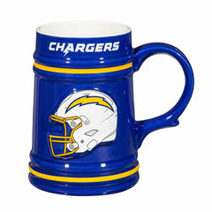 Los Angeles Chargers Ceramic Stein Cup, 24oz - NFL Home