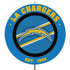Los Angeles Chargers, Metal Lite, Round - NFL