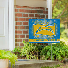 Los Angeles Chargers Yard Sign, Patriotic - NFL Home