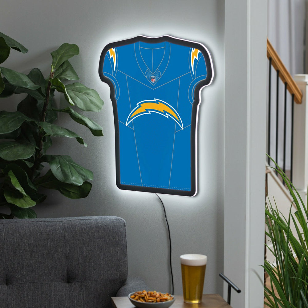 Los Angeles Chargers NFL Football Jersey Edgelite LED Decor - NFL