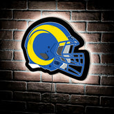 LED Wall Decor, Helmet, Los Angeles Rams - NFL Home