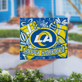 Los Angeles Rams Yard Sign, Holiday - NFL Home