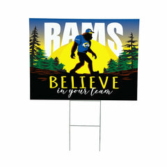 Los Angeles Rams Yard Sign, Bigfoot - NFL Home