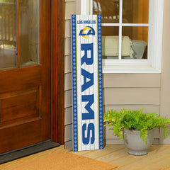 47" Double Sided Leaner, Los Angeles Rams, Christmas - NFL Home