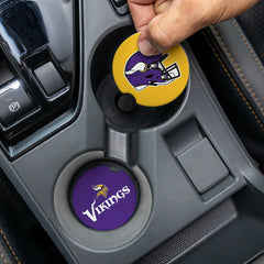 Minnesota Vikings Car Coaster Set, 2pc - NFL