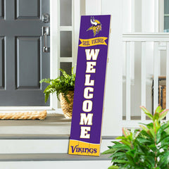 Minnesota Vikings Large Single Sided Leaner, 46" - NFL Home
