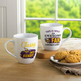 Minnesota Vikings, Ceramic Cup O'Java 17oz Gift Set - NFL Home