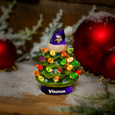 4" Mini LED Tabletop Christmas Tree, Set of 2, Minnesota Vikings - NFL Home