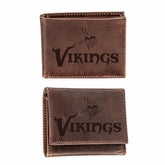 Minnesota Vikings, Bi-Fold and Tri-Fold Wallet Gift Set, Brown - NFL Home