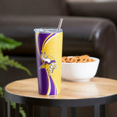 Stainless Steel Tumbler, 20oz, Minnesota Vikings - NFL Home