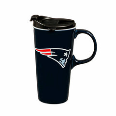 New England Patriots, 17oz Boxed Travel Latte - NFL Home
