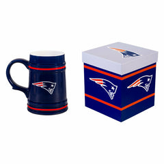 New England Patriots Ceramic Stein Cup, 24oz - NFL Home