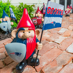 New England Patriots, Flag Holder Gnome - NFL Home