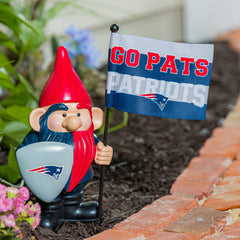 New England Patriots, Flag Holder Gnome - NFL Home
