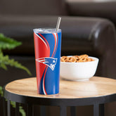 Stainless Steel Tumbler, 20oz, New England Patriots - NFL Home