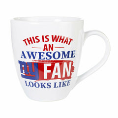 New York Giants, Ceramic Cup O'Java 17oz Gift Set - NFL Home