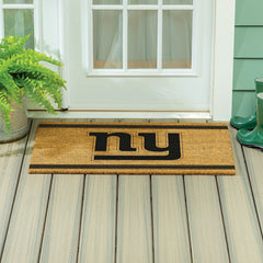 New York Giants Large One Color Coir Mat, 36"x24" - NFL