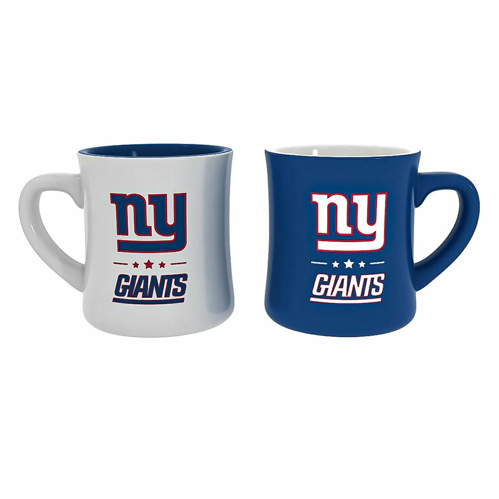 New York Giants 10oz Ceramic Cup Set, 2pc - NFL