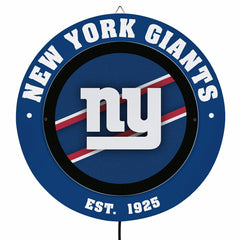New York Giants, Metal Lite, Round - NFL