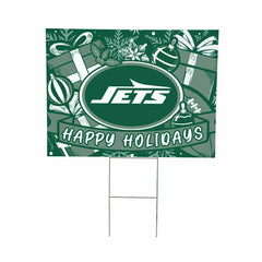 New York Jets Yard Sign, Holiday - NFL Home