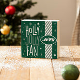New York Jets Block, Holiday, 6x6 - NFL Home