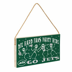 New York Jets Halloween Wood Wall Sign, 6x11 - NFL Home