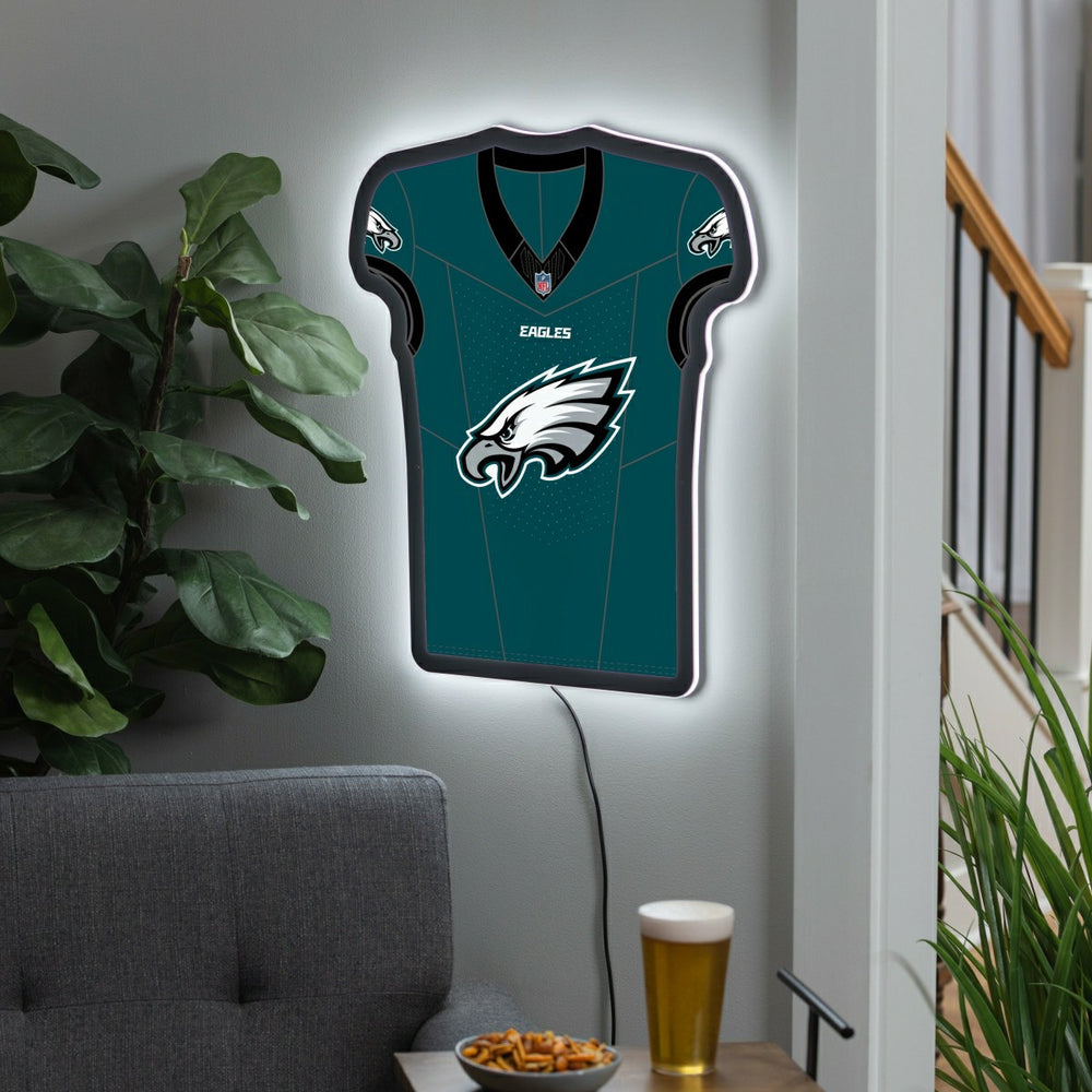 Philadelphia Eagles NFL Football Jersey Edgelite LED Decor - NFL