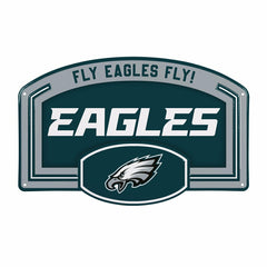 Philadelphia Eagles USA Embossed Steel Wall Sign, 11" x 17" - NFL Home