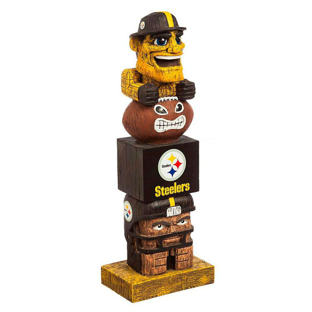 Pittsburgh Steelers Tiki Team Totem Garden Statue - NFL Home