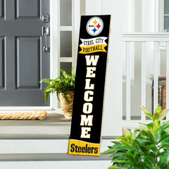 Pittsburgh Steelers Large Single Sided Leaner, 46" - NFL Home