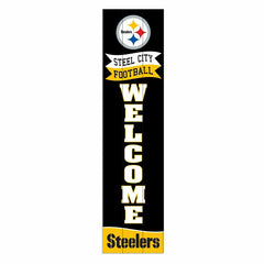 Pittsburgh Steelers Large Single Sided Leaner, 46" - NFL Home