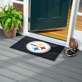 2'x3' USA Made Indoor/Outdoor Entryway Mat, Pittsburgh Steelers - NFL