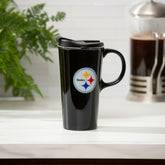 Pittsburgh Steelers, 17oz Boxed Travel Latte - NFL Home