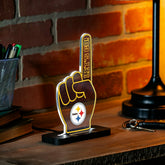 Pittsburgh Steelers NFL Football Foam Finger Desklite LED Decor - NFL Home