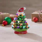 8" LED Ceramic Christmas Tree, San Francisco 49ers - NFL Home