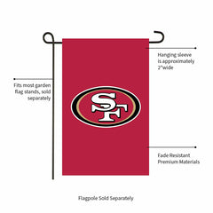Applique Flag, Gar., San Francisco 49ers - NFL Home